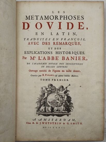 OVIDE. Les Métamorphoses d'Ovide, en latin,...