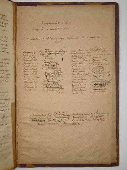 [MANUSCRIPT - HUNGARIAN AVANT-GARDE] BODZASY,...