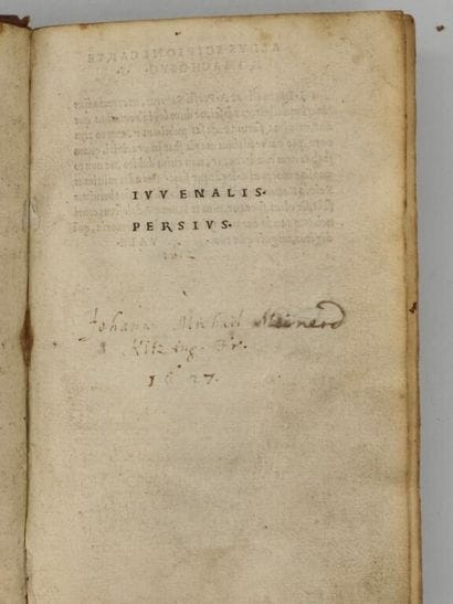 JUVENAL and PERSIUS - MARTIAL. Juvenal. Persius....