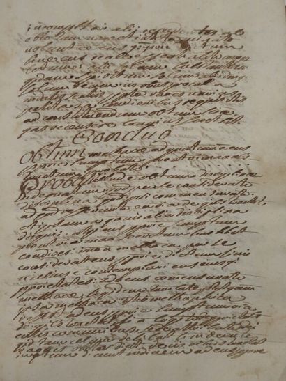 [MANUSCRIPT - BRITTANY] GAULTIER, Johannes....