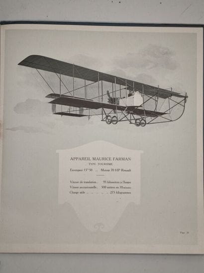 [AÉRONAUTIQUE]PAWLOWSKI, Gaston de. Aéroplanes...
