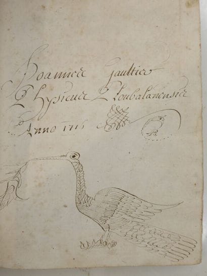 [MANUSCRIPT - BRITTANY] GAULTIER, Johannes....