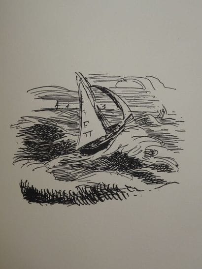 VALÉRY, Paul et MARCHAND, Jean. Le Cimetière...
