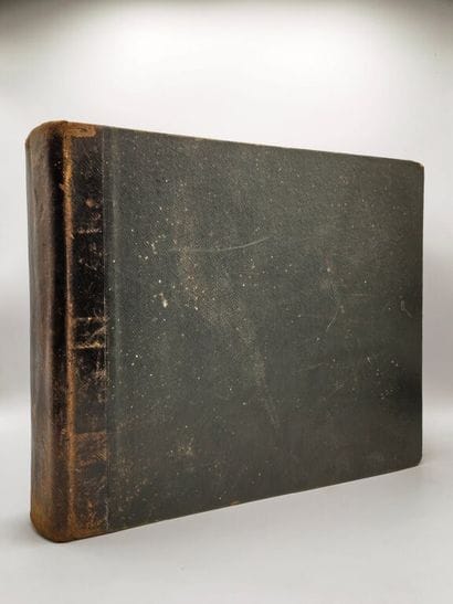 [HORSE RACING]. Handwritten and illustrated...