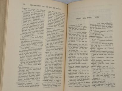 MAUROIS, André. Prométhé ou la vie de Balzac.

Exemplaire...