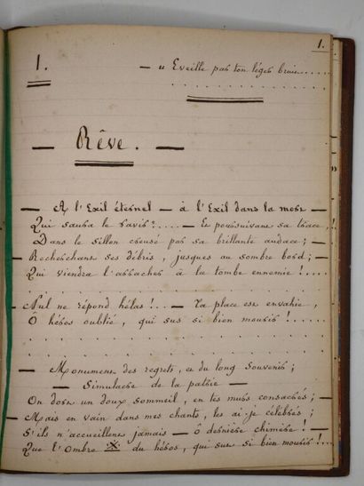 [MANUSCRIPT - CRIMEAN WAR] MÈZIÈRES, J. de....