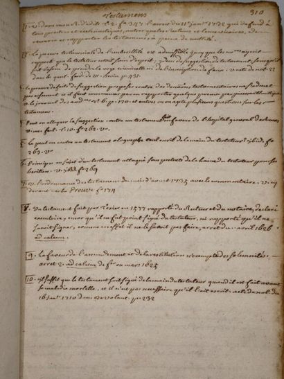 [MANUSCRIPT - BRITTANY]. Handwritten dictionary...