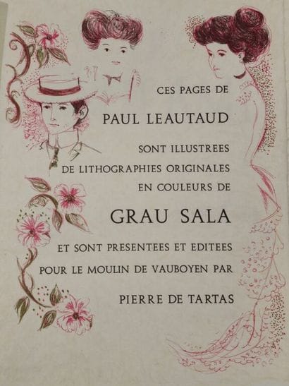 GRAU SALA, Emilio et LÉAUTAUD, Paul. Le Petit...