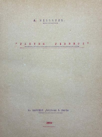 WILLETTE, Adolphe. Pauvre Pierrot.

A bibliophile’s...