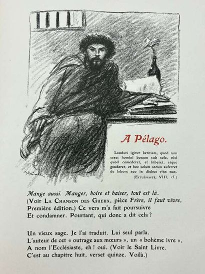 RICHEPIN, Jean et STEINLEN. La Chanson des...
