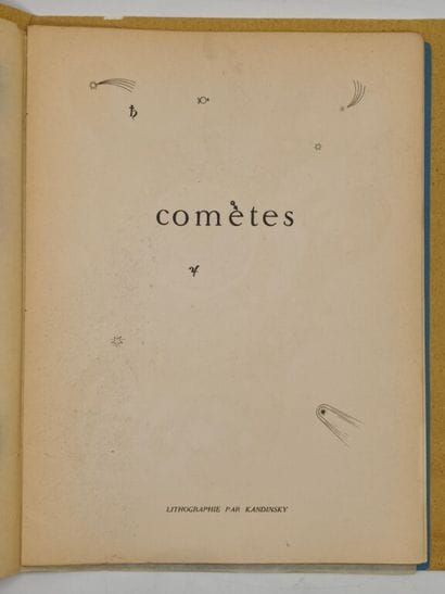 KANDINSKY, MASSON, and BATAILLE. 4 lithographs....