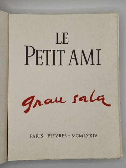 GRAU SALA, Emilio et LÉAUTAUD, Paul. Le Petit...