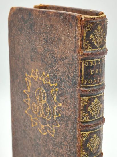 [PERRAULT, Pierre]. De l'origine des fontaines.

Édition...