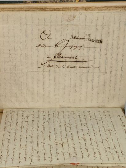 [MANUSCRIPT - NAPOLEON] GAUVILLE, Adolphe...