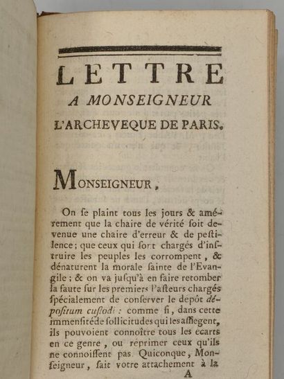 [PAMPHLETS - ANCIEN RÉGIME]. Lettres secrètes...