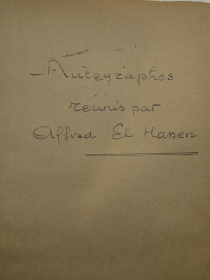 [MANUSCRIPT - FRESNES PRISON]. Autographs...