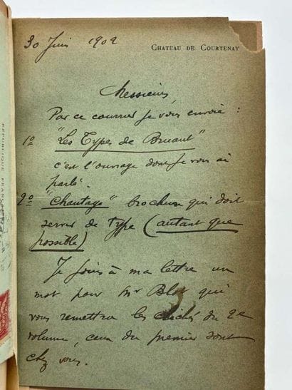 BRUANT, Aristide et LEBRETON, Benjamin. Les...