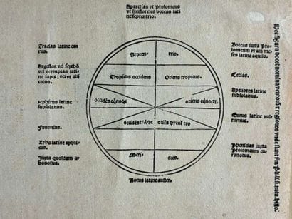 OVIDE. Epistole Ovidii cum commento. Publii...