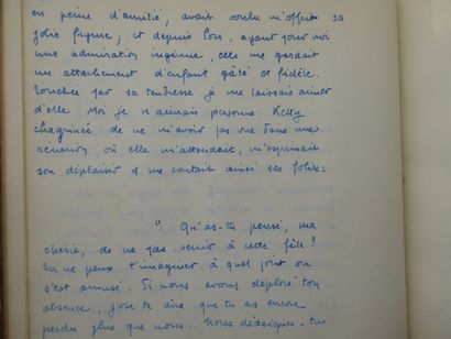[MANUSCRIPT - SABATIER] PYRÈNE, Georges....