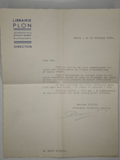 TROYAT, Henri. Pouchkine.

Bel exemplaire...