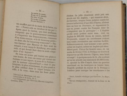 GONCOURT, Edmond et Jules. Portraits intimes...