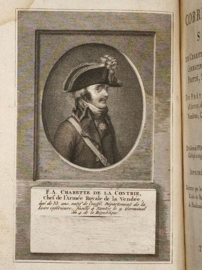 [VENDÉE]. Correspondance secrète de Charette,...