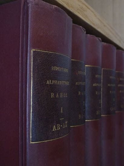 [BIBLIOPHILIE]RAHIR, Édouard. Répertoire...