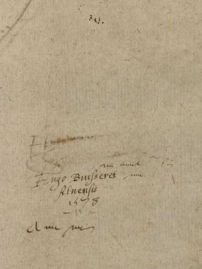 ARISTOTE - BUISSERET, Hugues. Recueil de...