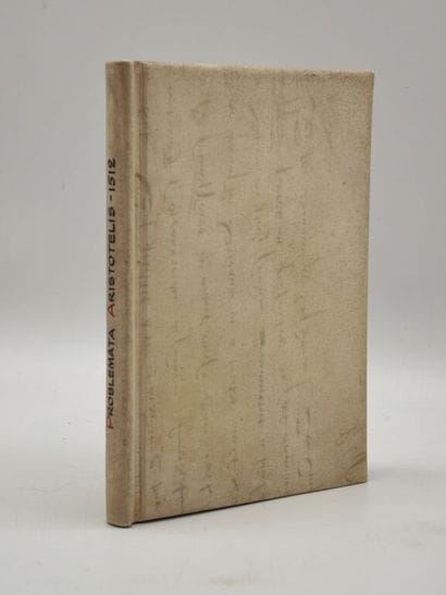 [ARISTOTE]. In hoc libro continentur Probleumata...