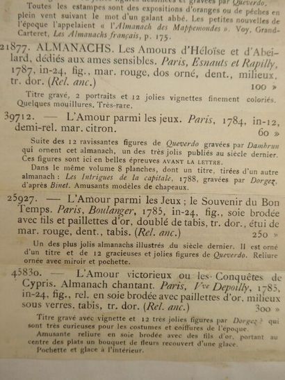 [BIBLIOPHILIE]RAHIR, Édouard. Répertoire...