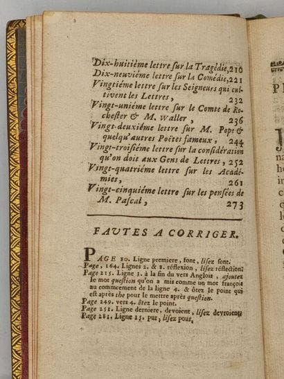 VOLTAIRE. Lettres philosophiques.

Première...
