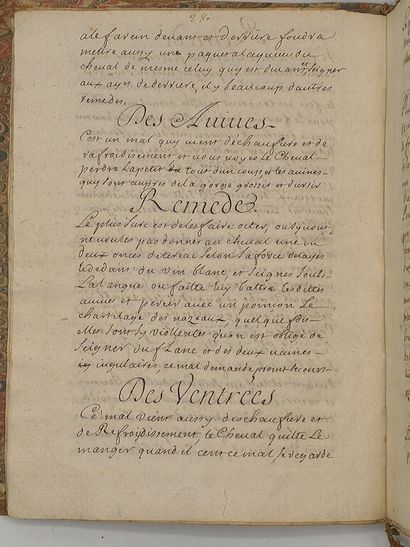 [MANUSCRIPT - EQUINE MEDICINE & FARRIERY]....