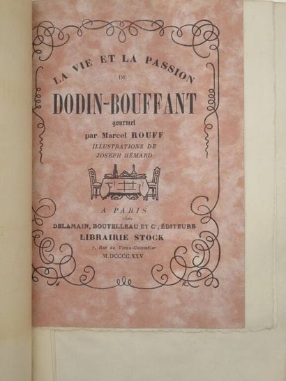 HÉMARD, Joseph et ROUFF, Marcel. La Vie et...