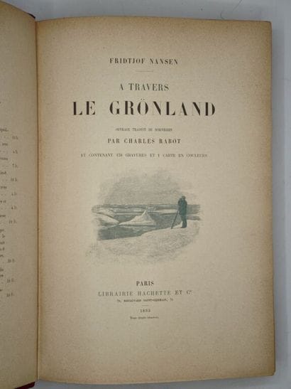 [ARCTIQUE] NANSEN, Fridtjof. A travers le...