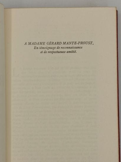 MAUROIS, André. À la recherche de Marcel...