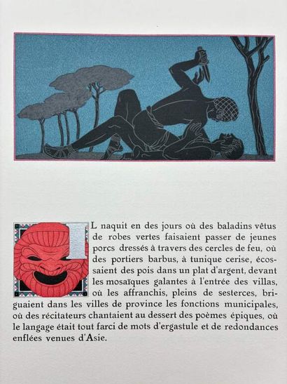 BARBIER, George et SCHWOB, Marcel. Vies imaginaires....