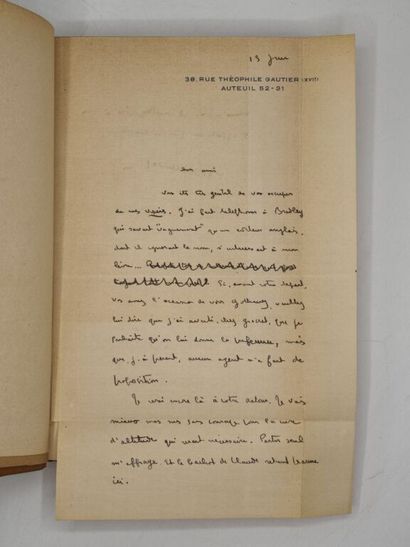 MAURIAC, François. Les Mal Aimés. Pièce en...