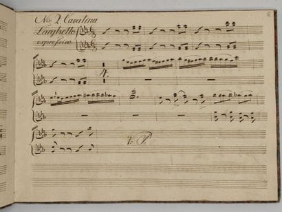 [MANUSCRIPT - MUSIC]. Act II of the opera...