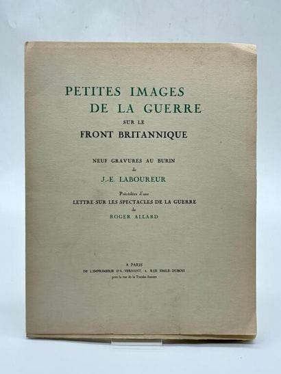 LABOUREUR, Jean Émile, and ALLARD, Roger....