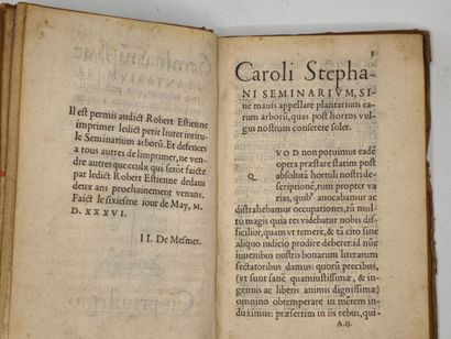 [ESTIENNE, Charles]. De vasculis libellus...