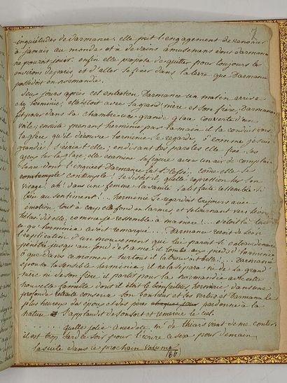 [MANUSCRIPT] GENLIS, Countess of. *The Memoirs...