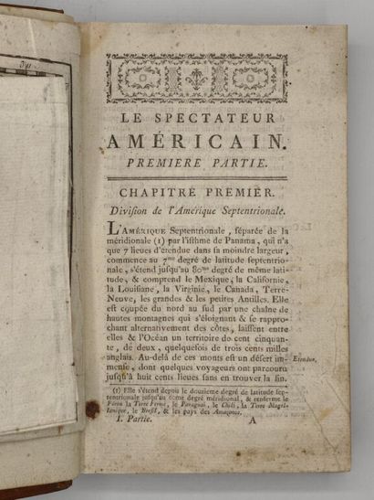 [ETATS-UNIS]MANDRILLON, Joseph. Le Spectateur...