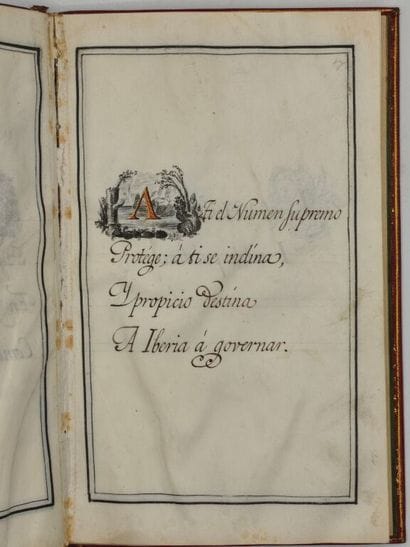 [FERDINAND VII] GIL RANZ, Luis. Livre de...