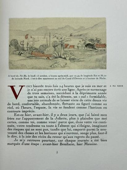 [INDOCHINA] LYAUTEY, Hubert, and BOUCHAUD,...