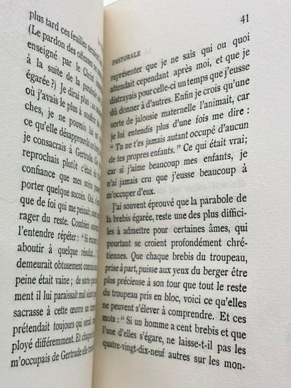 GIDE, André. La Symphonie pastorale.

Édition...