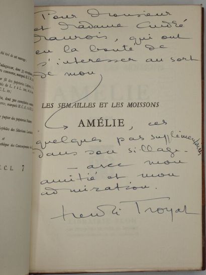 TROYAT, Henri. Les Semailles et les moissons....