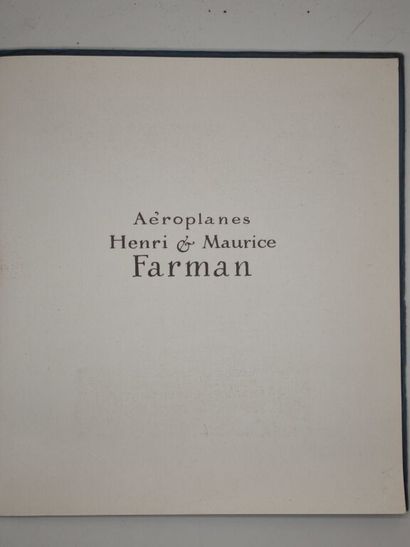 [AÉRONAUTIQUE]PAWLOWSKI, Gaston de. Aéroplanes...