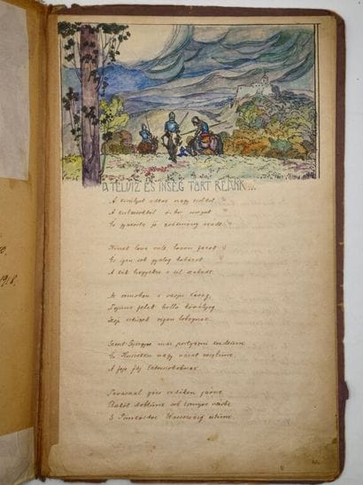 [MANUSCRIPT - HUNGARIAN AVANT-GARDE] BODZASY,...