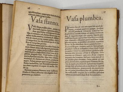 [ESTIENNE, Charles]. De vasculis libellus...