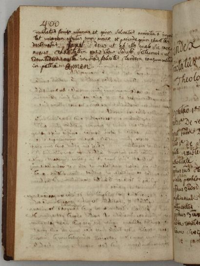 [MANUSCRIPT - TOULOUSE, THEOLOGY]. *Tractatus...